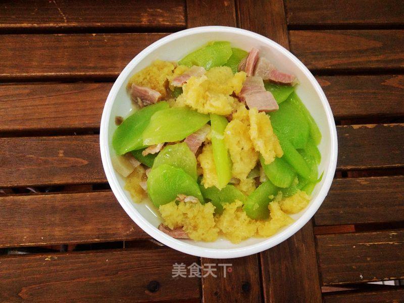 Minimalist Life: Photos ~ Stir-fried Lettuce with Fish Gum recipe