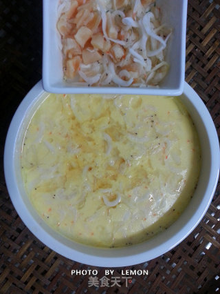 Delicious and Invincible~spring Health Soup~scallops, Whitebait, Sea Rice Custard recipe