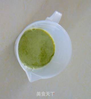 Steamed Matcha Pudding recipe
