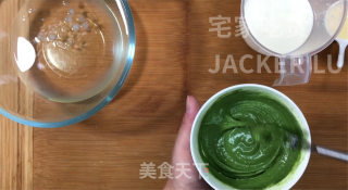 The Matcha Cream Pudding Mousse is Icy, Soft and Creamy. It is A Great Dessert for Hot Summer Days. recipe