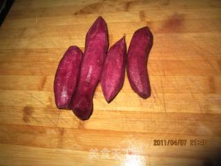 The Temptation of Purple Sweet Potato recipe