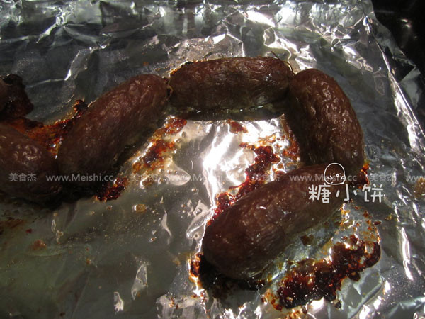 Black Pepper Beef Crispy Sausage recipe