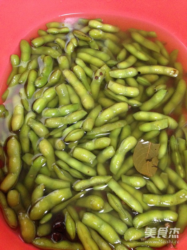 Beer Brine Edamame recipe