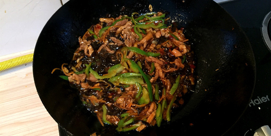 Fish-flavored Shredded Pork, A Small Beautiful Delicacy recipe