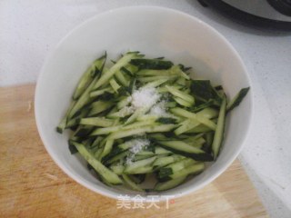 Cucumber and Enoki Mushroom recipe