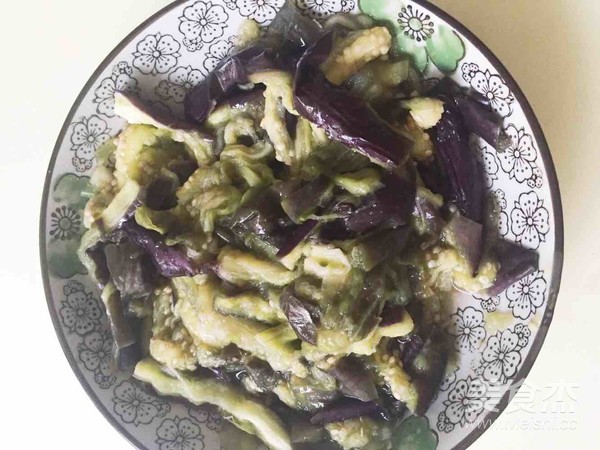 Shredded Eggplant with Cold Dressing recipe