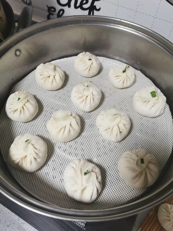Chives and Egg Buns recipe