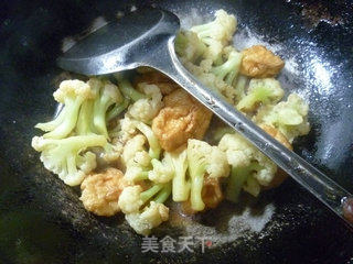 Gluten Cauliflower in Oyster Sauce recipe