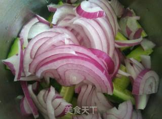 Cucumber with Sesame Sauce and Onion recipe