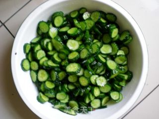 Crispy Cucumber Side Dish recipe