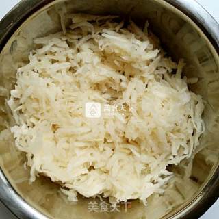 #aca烤明星大赛#shredded Radish Shortbread recipe