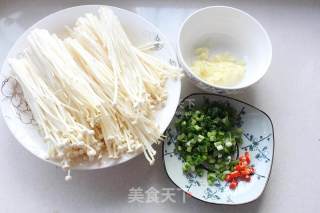 Boiled Enoki Mushroom recipe