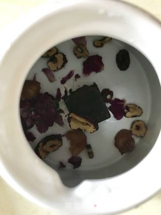 Rose Brown Sugar Red Date Tea recipe