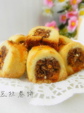 Rou Fong and Red Bean Paste