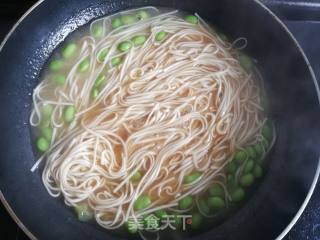 Rice Noodles with Scallions and Chives recipe