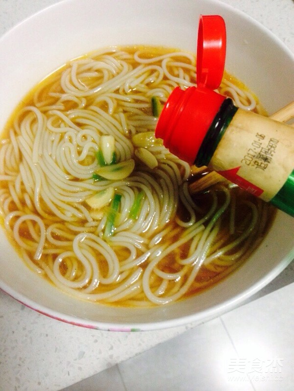 Hot and Sour Soup Rice Noodles recipe