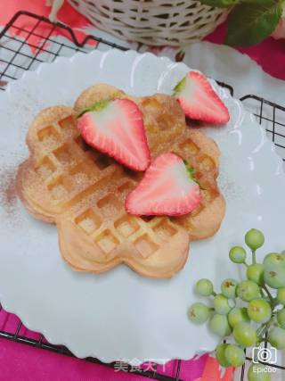 Strawberry Waffles recipe