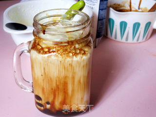 The New Internet Celebrity in The Milk Tea World [brown Sugar Pearl Milk Milk Tea] recipe