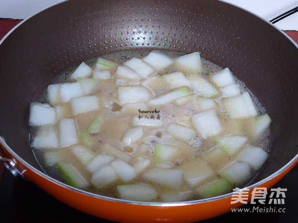 Chicken Gizzard Rolled Winter Melon Soup recipe
