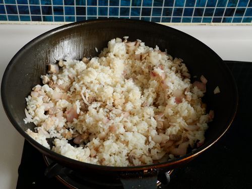 Fried Rice with Onion recipe