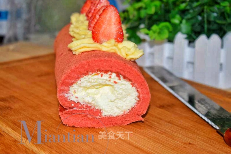 Red Velvet Cake Roll recipe