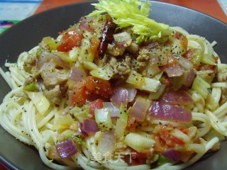 Mixed Vegetable Spaghetti recipe