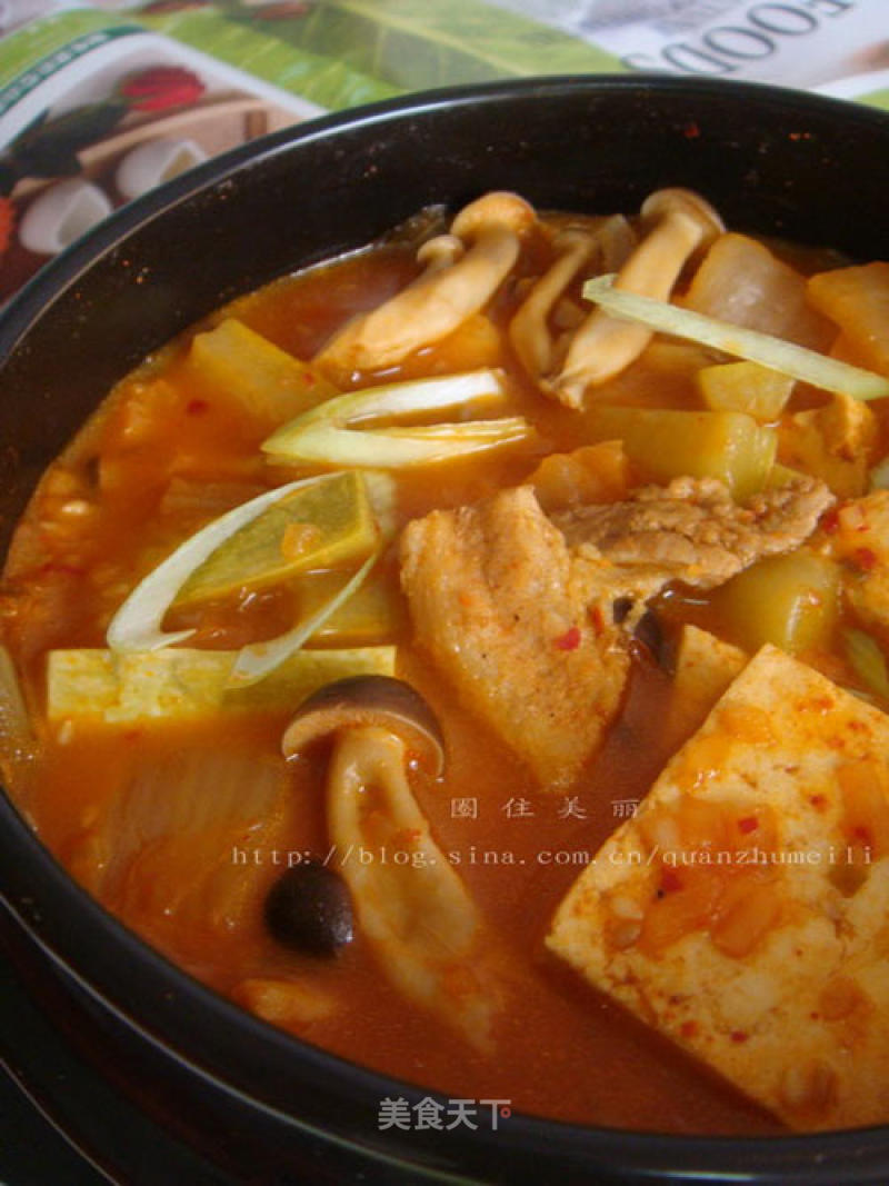 Korean Kimchi Soup recipe