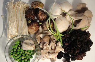 Mushroom and Taro Soup recipe