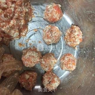 Fried Carrot Tofu Meatballs recipe