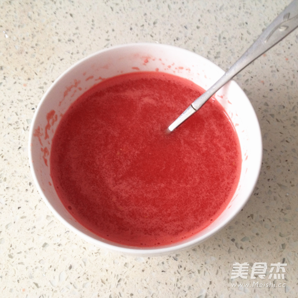 Zero-added Watermelon Yogurt Ice Cream recipe
