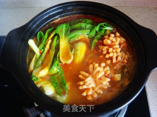 Spicy Salmon Rice Noodles recipe