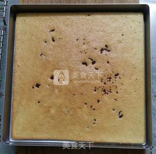 Cranberry Pork Floss Layer Cake recipe