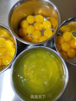 Fruit and Vegetable Egg Yolk Soluble Beans, Mass Production recipe