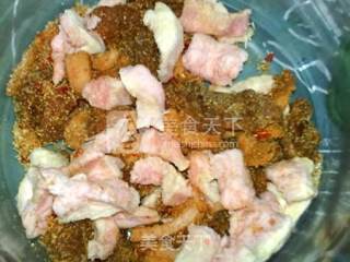 Steamed Pork with Pomelo Peel recipe