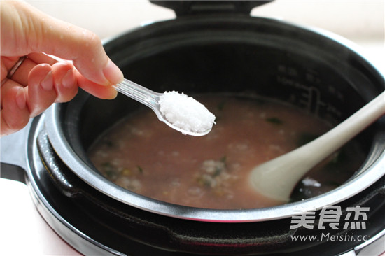 Amaranth and Mung Bean Congee recipe