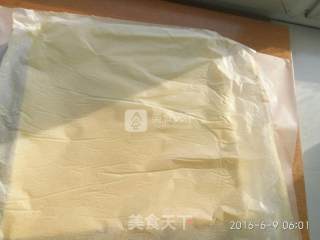 #aca烤明星大赛# Meat Floss Cake Roll recipe