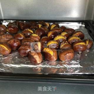 Roasted Chestnuts with Oily Sweet Sugar recipe