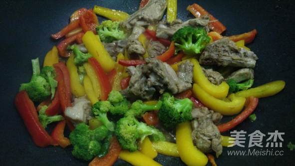 Bell Pepper Duck Cold Noodle recipe