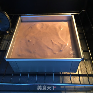 #the 4th Baking Contest and is Love to Eat Festival #8-inch Square Cocoa Chiffon Cake recipe