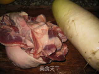 Lamb Stew with Radishes recipe