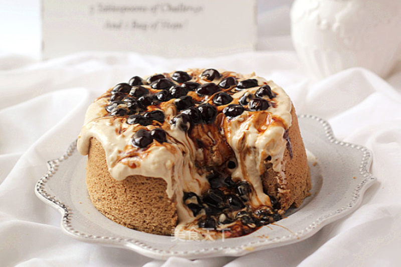 [brown Sugar Pearl Pop Cake] Like Volcanic Lava recipe