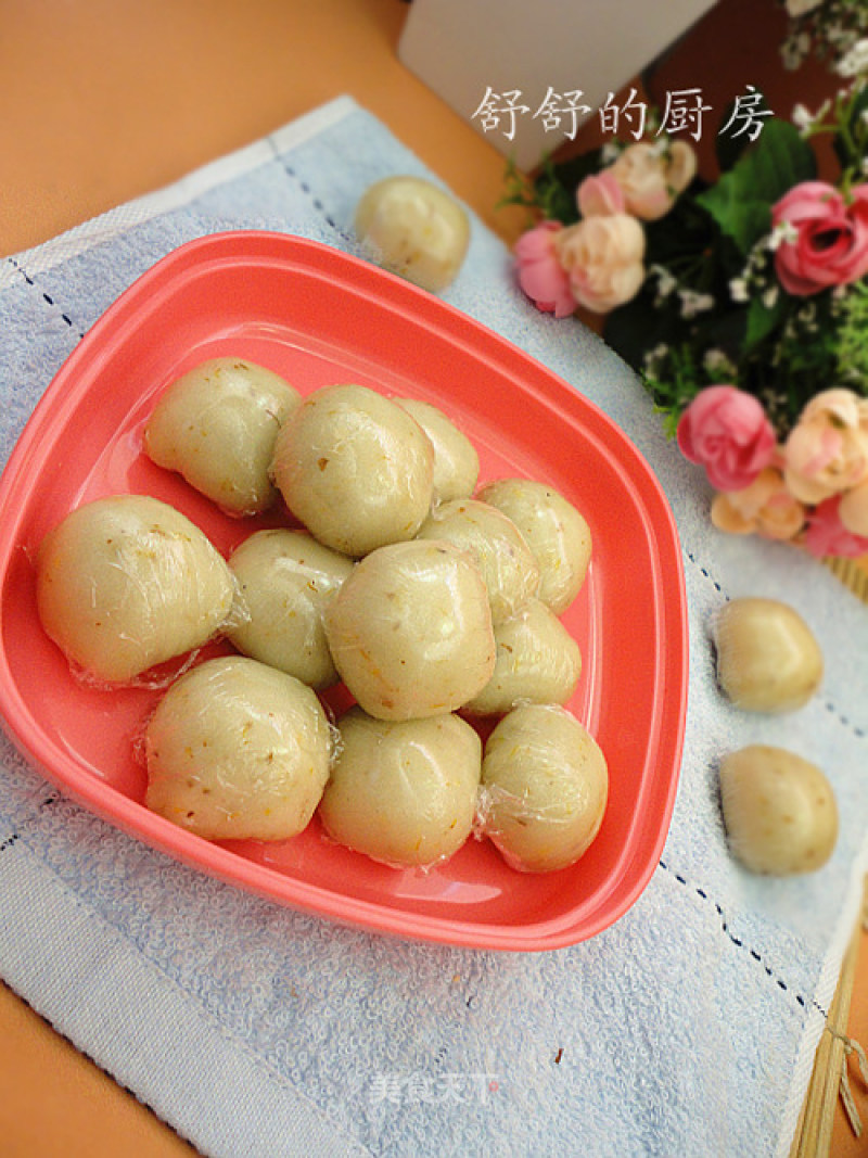 Homemade Osmanthus Rice Cake recipe