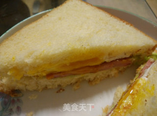 Three-minute Breakfast-cheese Sandwich recipe