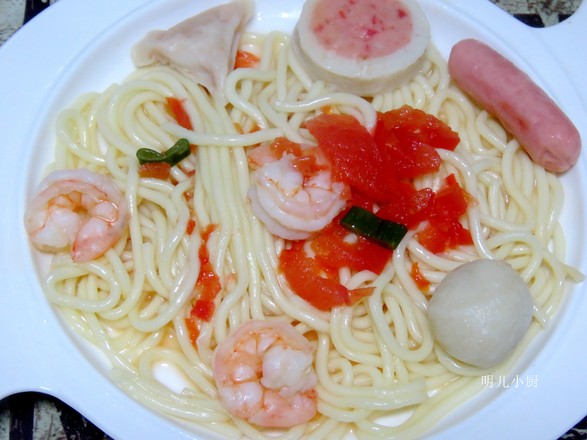 Tomato Braised Noodles