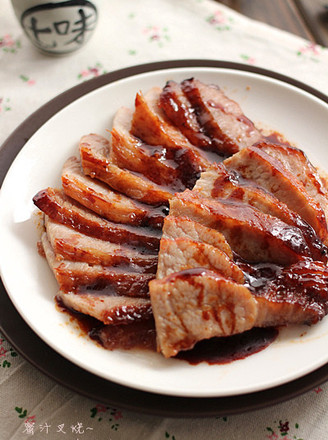 Cantonese Style Barbecued Pork with Honey Sauce