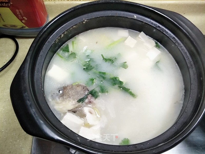 Carp Tofu Soup recipe