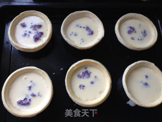 Purple Sweet Potato Tart recipe