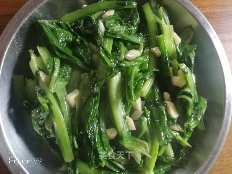 Garlic Oil Lettuce recipe