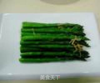 Spring Healthy Vegetable "scallop Grilled Asparagus" recipe