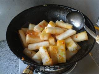 Braised Winter Melon with Thai Spicy Sauce recipe